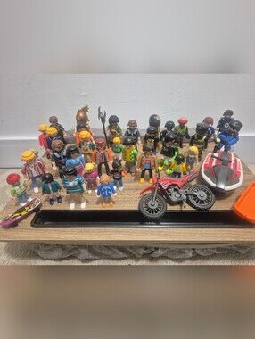 Playmobil People And Vechicles Collection 35+ Peices